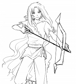 クォーム（線画）