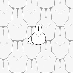 月読うさぎ（壁紙ver.）（MACK様より）